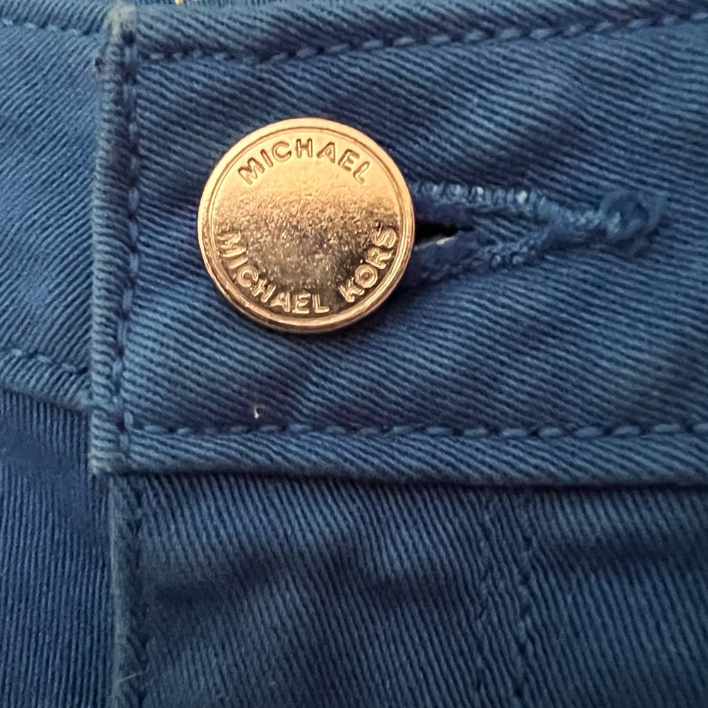 Micheal Kors Royal Blue Skinny Jeans-Blue - Picture 8 of 10